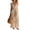 #0434-Khaki, variant on Favoffer Women V Neck One Piece Jumpsuit Short Sleeve Pullover Integrated Pant Style Side Pockets Solid Color Casual All In One for Summer Daily Life