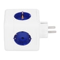 thumbnail image 4 of Enchufe europeo, puertos multifuncionales, salida USB, enchufe de alimentación, adaptador de extensión de salida inalámbrica, enchufe europeo AC250V, 4 of 10