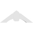 thumbnail image 4 of 36"W x 13 1/2"H x 4"D x 6"F, 9/12 Pitch, Archdale Architectural Grade PVC Gable Bracket, 4 of 8