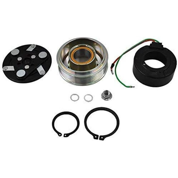Genrics AC A/C Compressor Clutch Coil Assembly Kit Replacement for Honda Civic 2007 2008 2009 2010 2011 2.0L