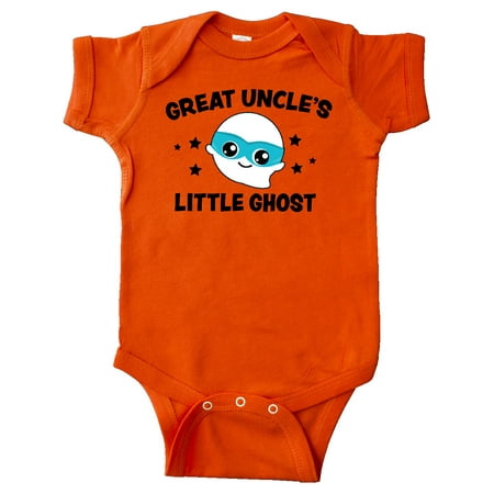 

Inktastic Cute Great Uncle s Little Ghost with Stars Gift Baby Boy Bodysuit