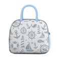thumbnail image 2 of Lunch Bag Lunch Box for Women Reusable Insulated Lunch Bags,Water-Resistant Nautical Cooler Lunch Tote Bag, Large Capacity for Work Travel Picnic, 2 of 6