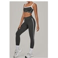 thumbnail image 4 of SKQIT Womens Workout Sets 2 Piece Yoga Outfits Contouring Contrast Stitching Sports Bra High Waist Leggings Gym Sets, 4 of 8
