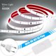thumbnail image 3 of Tira de luces LED de 120 LED/m, 220 V, flexible y de 10 cm, cortable, con cinta adhesiva 2835, enchufe europeo, para tocador, armario, decoración del hogar, 3 of 5
