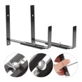 thumbnail image 2 of 2pcs Patio Rail Planters Hangers Adjustable Railing Hooks for Bird Feeder Planter Hanging, 2 of 5