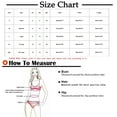thumbnail image 3 of Gufahion Bikinis for Women, High Waisted Bikini Sets, 2 Piece Swimsuit Drawstring Tie Side Bottom Swimwear Bathing Suit, XL, 3 of 6