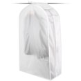 thumbnail image 1 of Garment Covers Transparent Waterproof Dustproof Protection Clothes Covers Universal Clothes Rack Protector Garment Covers for Shirt Suits Coats Clothes 30x120x50CM, 1 of 5