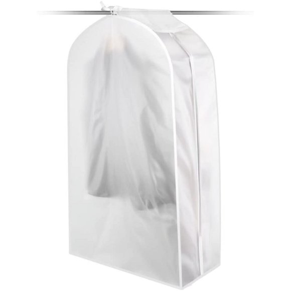 Garment Covers Transparent Waterproof Dustproof Protection Clothes Covers Universal Clothes Rack Protector Garment Covers for Shirt Suits Coats Clothes 30x120x50CM