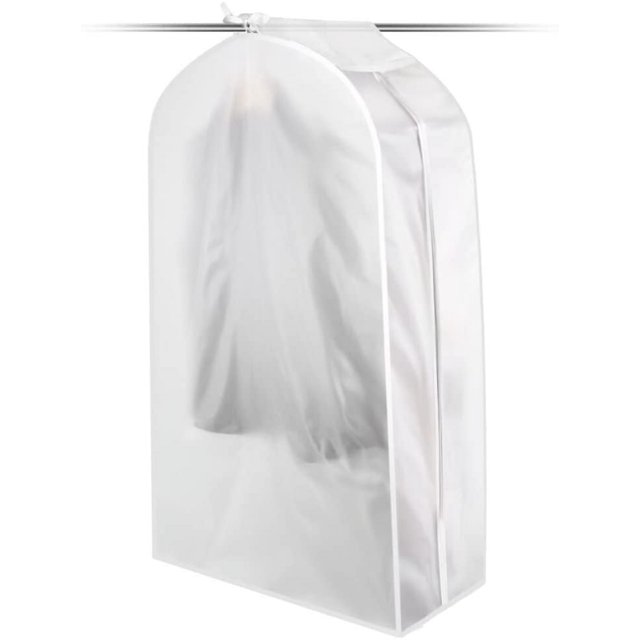 Garment Covers Transparent Waterproof Dustproof Protection Clothes Covers Universal Clothes Rack Protector Garment Covers for Shirt Suits Coats Clothes 30x120x50CM