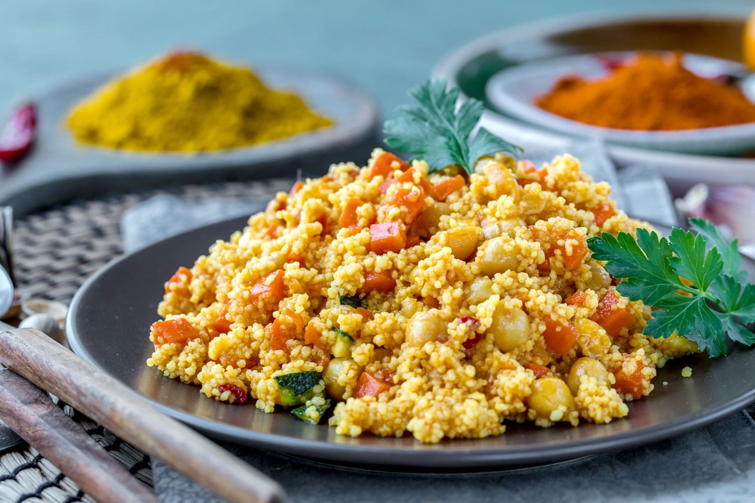Organic Whole Wheat Couscous, 10 Pounds — Non-GMO, Kosher, Raw, Vegan — by Food to Live