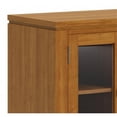 thumbnail image 4 of Simpli Home Cosmopolitan Solid Wood Extra Wide 72" TV Stand - Light Golden Brown, 4 of 9