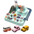 thumbnail image 2 of Juguetes de Plástico para Coches de Aventura para 2, 3, 4, 5, 6 años de Edad, de Carreras, Juego de Coches para , Niñas, Pequeños Estilo 1 con 3 coches Baoblaze juguetes de plástico para coche, 2 of 8