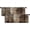 Abstract Brown, variant on Emvency 2 Pack Valances Window Treatments, Grey Painting Art Modern Abstract Blackout Adjustable for Living Room Bathroom Bedroom Kitchen Over Sink, 52x18 Inch Rod Pocket Valances