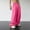 Hot Pink, variant on TYGHBN Men's and Women's Retro High Waist Wide Leg Sports Pants Summer High Street Design Loose Straight Casual Hiphop Sweatpants Womens High Waist Trousers Womens Pants Casual Trouser Women Pants