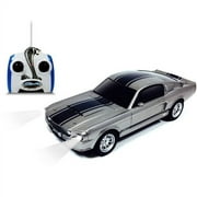 Shelby Gt500 1/24 Scale R/c Car - Silver