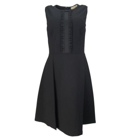 ERIN Women's Candice A-Line Dress, Black, 6