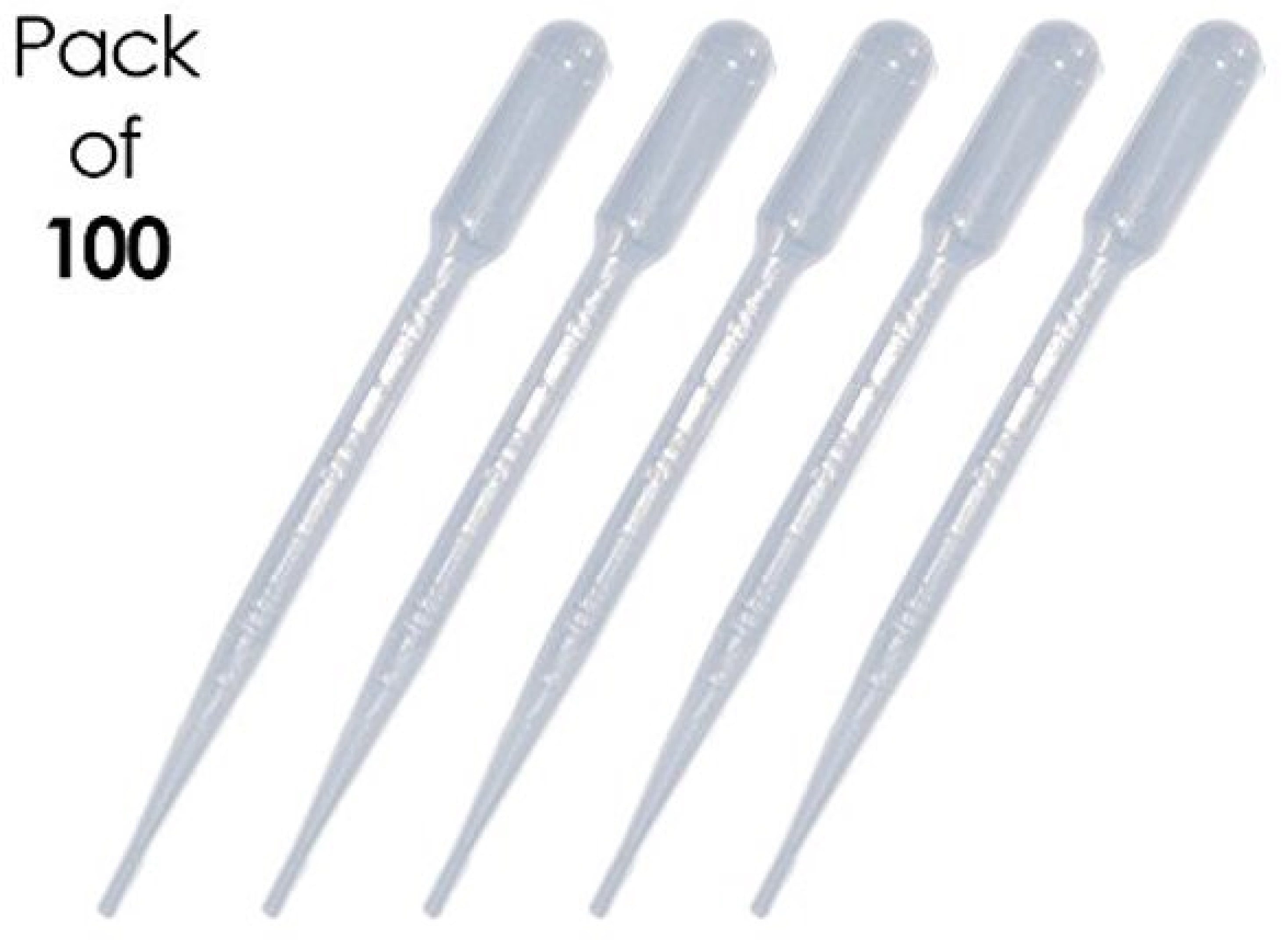 Sponix BioRx Transfer Plastic Pipettes 7 mL Capacity Graduated to 3