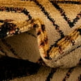 thumbnail image 4 of Unique Loom Pioneer Collection Area Rug - Yellowstone (5' 3" Square Cedar/Black), 4 of 7