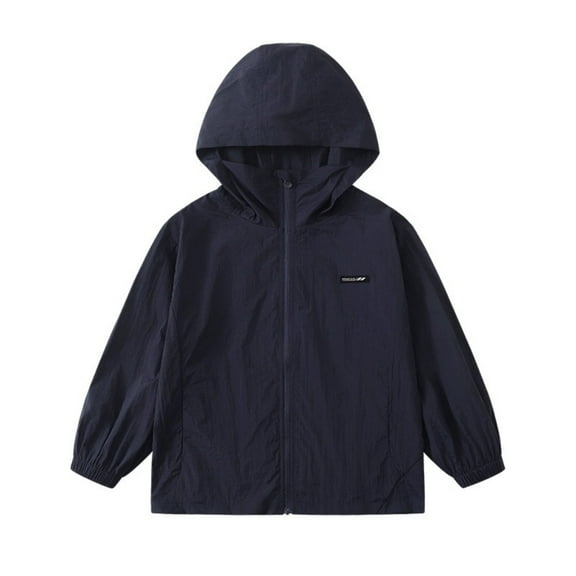 XBASW Kids Toddler Hoodie Sun Protection Jacket for Boys Girls Upf50 Sunsuits Youth Summer Sun Shirt Size 4-15T