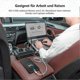 thumbnail image 4 of 200W Car Inverter, 12V to 220V Voltage Converter with Smart Time Display LCD, 2 Sockets and 4 USB C Ports, 4 of 5