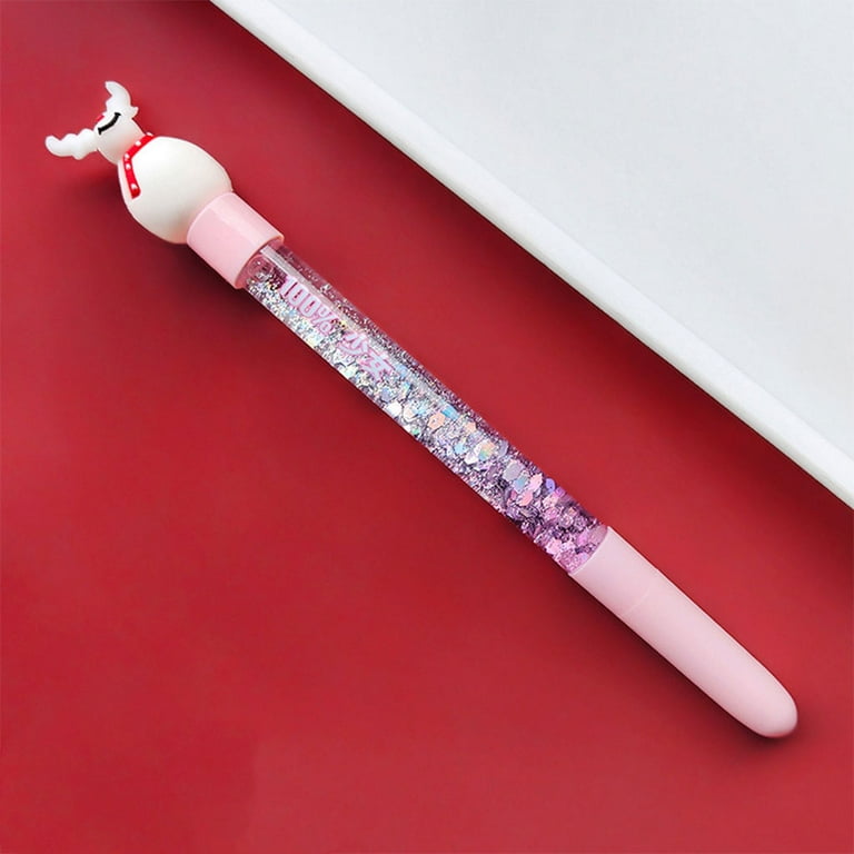 1pc Christmas Gift Ballpoint Pen For Students Children, Colorful