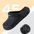 thumbnail image 4 of Waterproof Garden Shoes Unisex Comfortable Lightweight Closed Toe Clogs Breathable Non Slip Walking Slippers for Womens Mens, 4 of 8