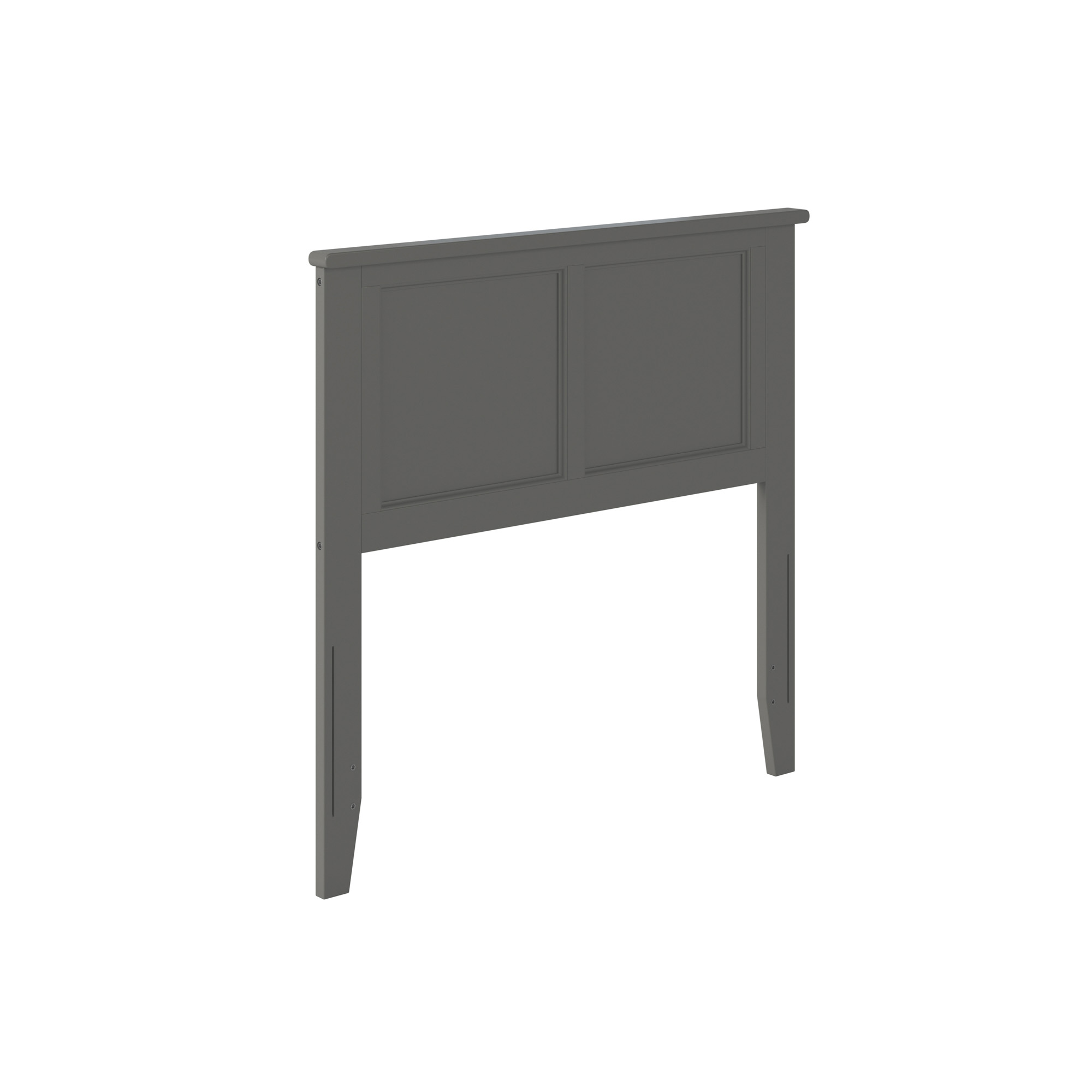 AFI Madison Twin Solid Wood Panel Headboard, Grey