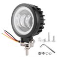 thumbnail image 2 of Angel Eyes Light, LED Work Light 6000K 30W Waterproof Round Angel Eyes Lamp For Car ATV Boat Off-Road Vehicle, 2 of 8