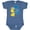 Blue, yellow, indigo, variant on Inktastic Down Syndrome Awareness with Handprints and Hearts Blue and Yellow Boys or Girls Baby Bodysuit