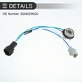 thumbnail image 3 of Cableado del socket de la luz trasera Unique Bargains para Kia Sportage 2016-2019 2.0L 2.4L plástico gris, 3 of 6