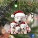 thumbnail image 5 of Colgante Acrílico De Oso Polar Navideño Colgante Decorativo Navideño Colgante Para Árbol De Navidad Colgante Para Coche Decoraciones Festivas, 5 of 7