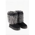 thumbnail image 2 of Women's Faux Fur Cuff Low Platform Boots, 2 of 6