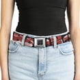 thumbnail image 5 of Buckle-Down Belt, Seatbelt Buckle Belt, Bacon Text, 34 to 52 Inches, 5 of 9