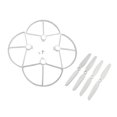 thumbnail image 1 of 4 Piezas de Accesorios de Hélice Y 4 Piezas de Cubierta Protectora pa B5W F20 Bugs 5W RC CUTICAT Hélice RC Drone, 1 of 8