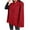 Red, variant on BSDJILFG Womens Blazers Y2K Dressy Suit Shawls Long Split Sleeve Loose Fit Cover-Ups Business Casual Costumes Workwear Outfits 50%