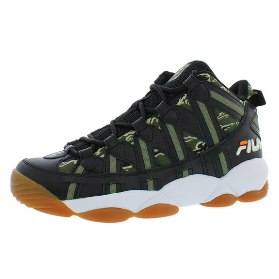 Fila Stackhouse Spaghetti Mens Shoes Size 7, Color: Black/White/Chive