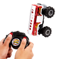 thumbnail image 2 of Hot Wheels Monster Trucks 5-Alarm RC in 1:24 Scale, Remote-Control Toy Truck, 2 of 3