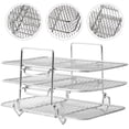 thumbnail image 1 of OULII Stainless Steel Dehydrator Rack Food Dehydration Home Users 1Set, 1 of 7