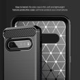 thumbnail image 4 of SCL LG V60 ThinQ Case, Carbon Fiber Effect Gel Grip Protection Cover [Anti Scratch][Anti Collision] Compatible with, 4 of 5