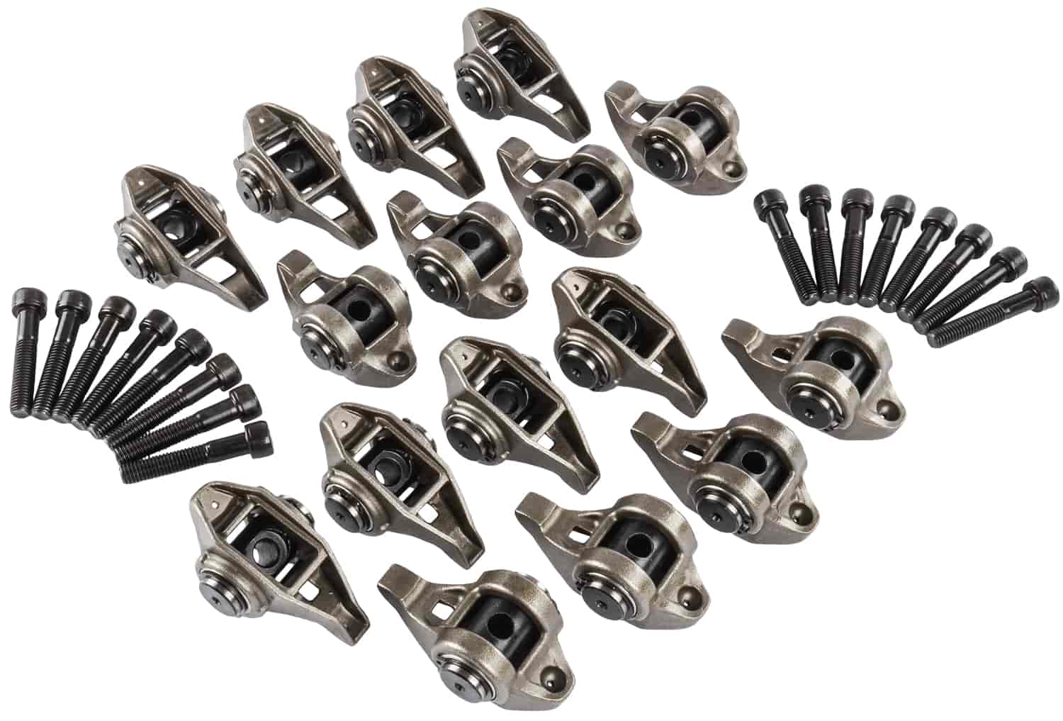 JEGS 20959 LS Series Rocker Arms Set Offset Intake Rockers Ratio 1.7