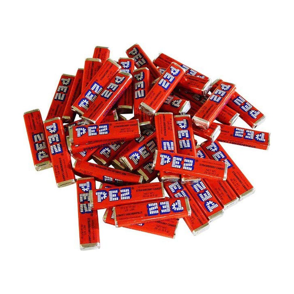 PEZ Strawberry Candy Refills .29 oz. - 1 lb. Bag - Walmart.com