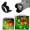 thumbnail image 4 of 62mm Tulip Flower Lens Hood for Panasonic DMC-FZ1000 4K Point and Shoot Camera, 4 of 4