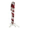 thumbnail image 4 of Kurt Adler 4-Foot Pre-Lit Red and White LED Tinsel Candy Cane, 4 of 8
