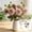 1104#Brown, variant on Artificial Dahlia Stems, 26-Inch Faux Silk Fall Floral Picks for Vase and Thanksgiving Centerpiece