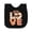AB-Black, variant on Inktastic Faux Crochet Cute Highland Cow Newborn Bib
