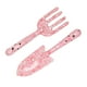 thumbnail image 4 of Juego de herramientas de jardín para mujer kit de jardinería paleta y tenedor Rosa Gloria, 4 of 9