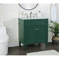 thumbnail image 2 of Elegant Kitchen and Bath 30 inch Single bathroom vanity in green, 2 of 8