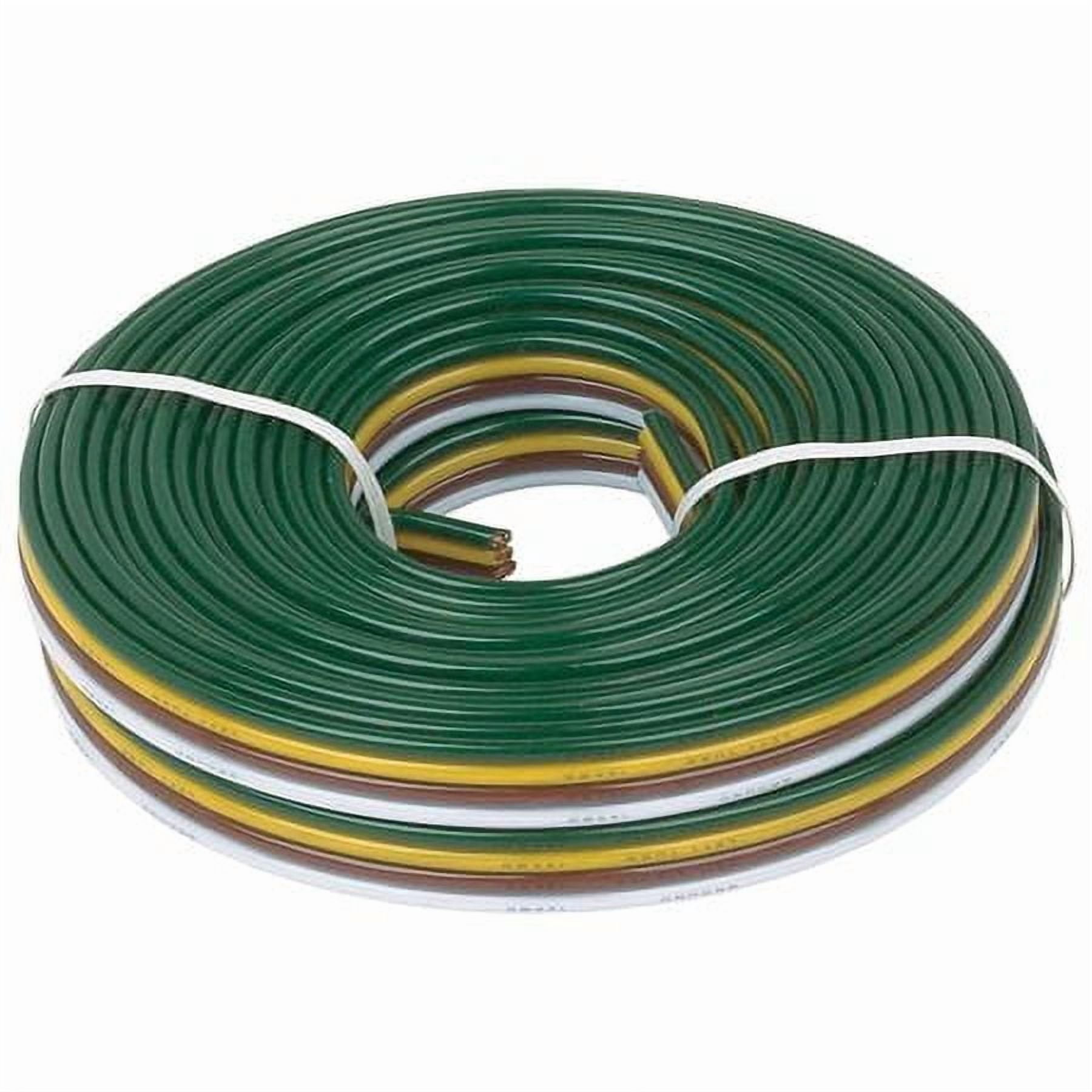 (2 pack) Hopkins Towing Solutions 25 feet of 16 Gauge 4 Conductor Wire, 49915