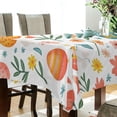 thumbnail image 5 of Yayeee Tablecloths 54" x 54" Rectangle Wrinkle Resistant Party Table Cover, Floral Easter Eggs, 5 of 8