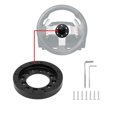 thumbnail image 4 of 73mm Steering Wheel Adapter Plate Aluminum Alloy Socket Ring for Logitech G25 G27 for Sparco, 4 of 5